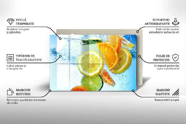 Worktop saver Juicy citrus water