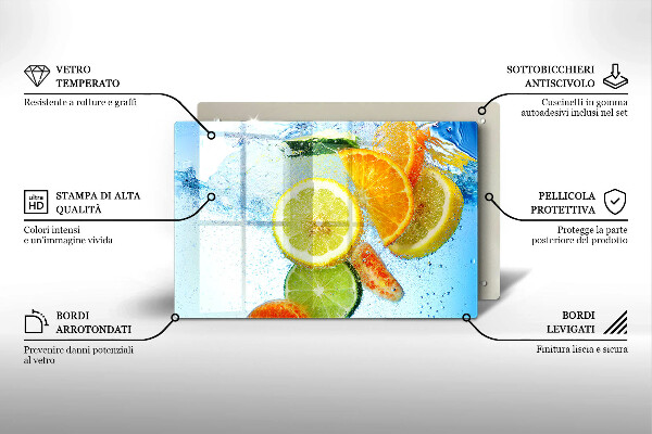 Worktop saver Juicy citrus water