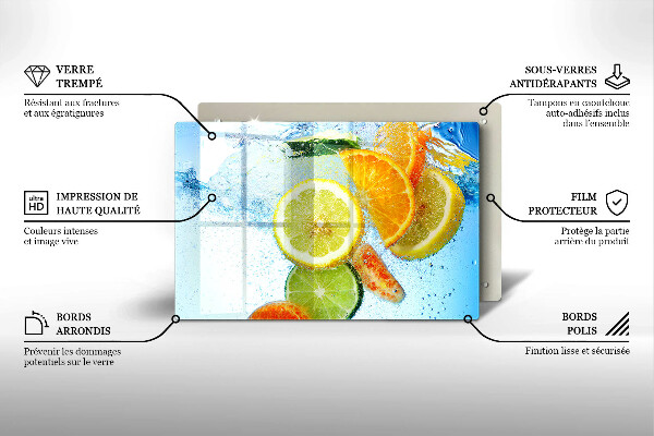 Worktop saver Juicy citrus water