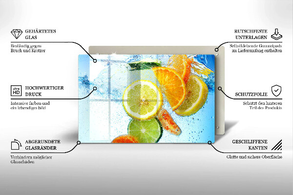 Worktop saver Juicy citrus water