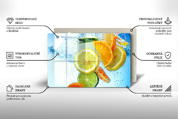 Worktop saver Juicy citrus water