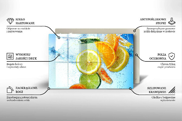 Worktop saver Juicy citrus water