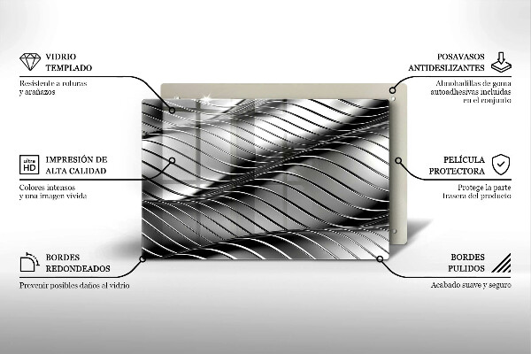 Worktop saver 3D metal structure