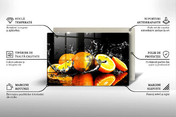 Worktop saver Juicy fruit oranges
