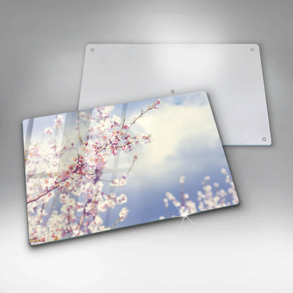 Worktop saver A blooming tree