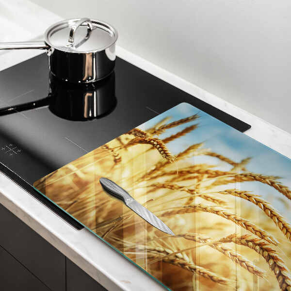 Induction hob protector Cereals in the field