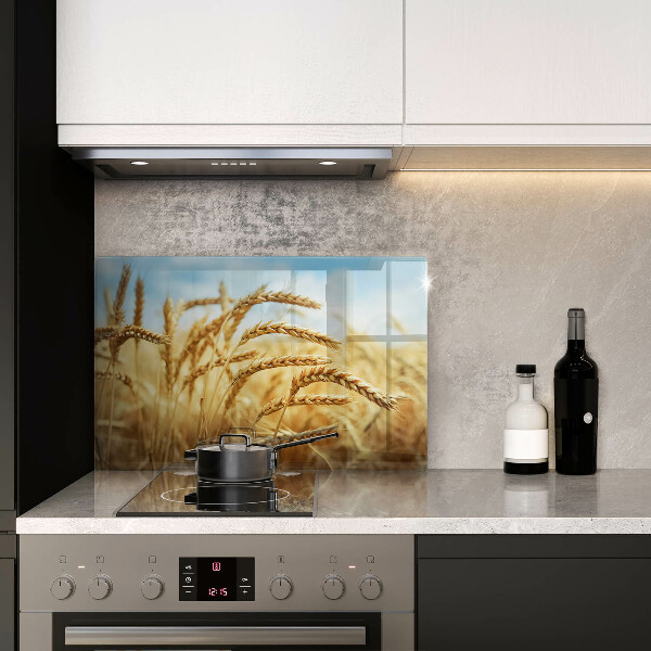 Induction hob protector Cereals in the field