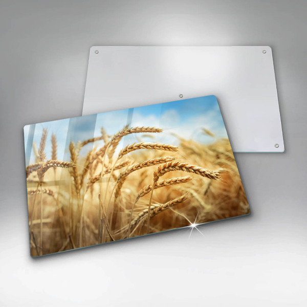 Induction hob protector Cereals in the field