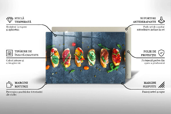 Induction hob protector Colorful Sandwiches