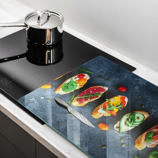 Induction hob protector Colorful Sandwiches