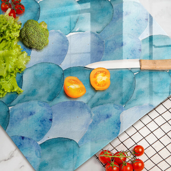 Induction hob protector Watercolor scales