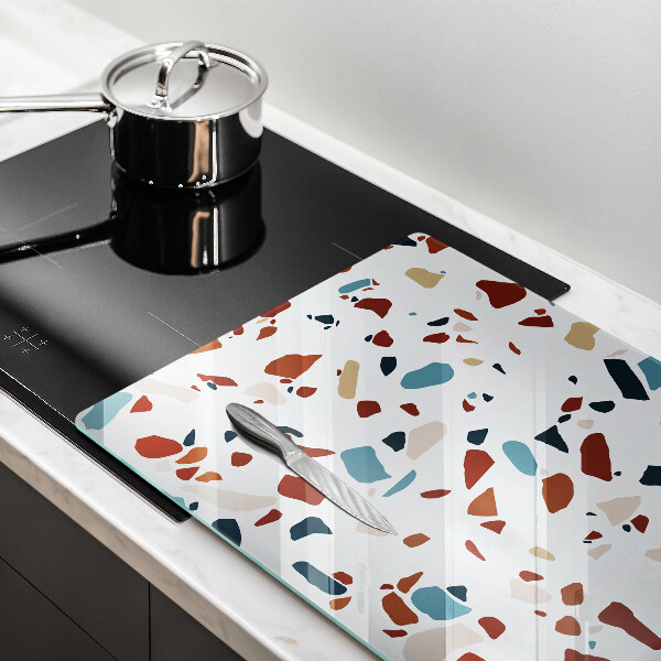 Induction hob protector Decorative stone
