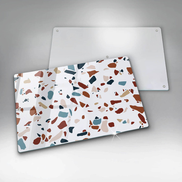 Induction hob protector Decorative stone