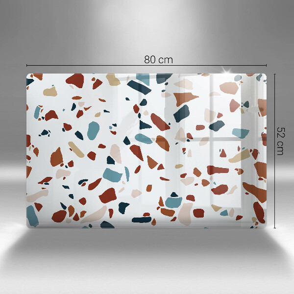 Induction hob protector Decorative stone