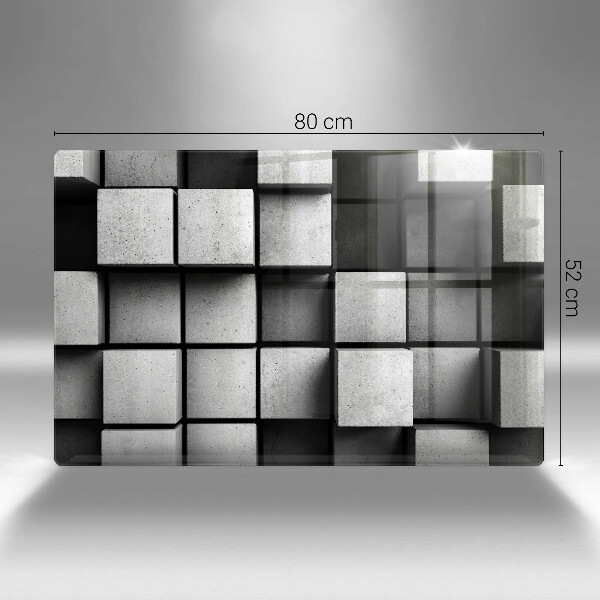 Worktop saver 3D geometry background