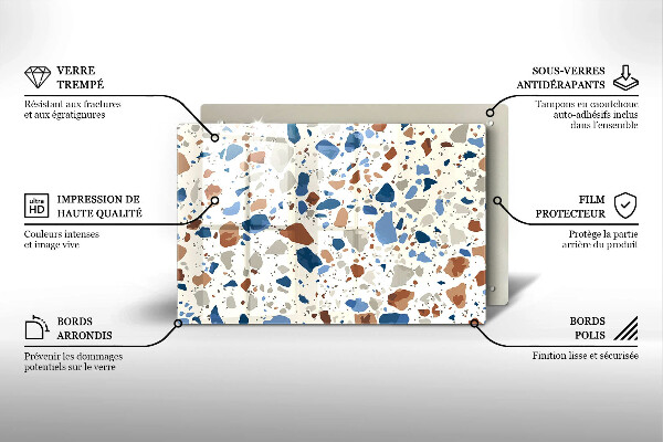 Worktop saver Decorative stone stone