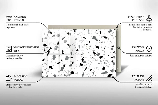 Worktop saver Decorative stone gres