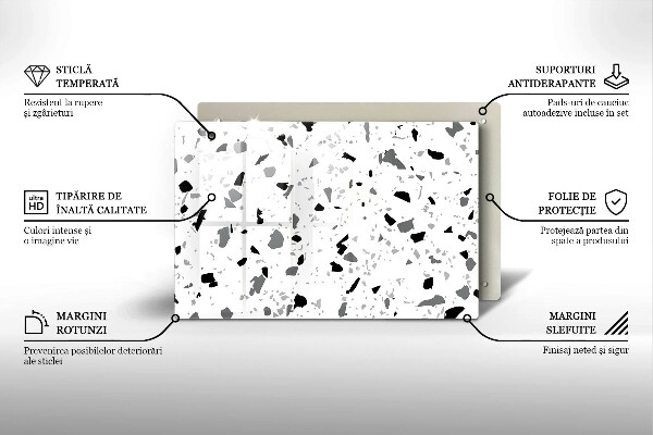 Worktop saver Decorative stone gres