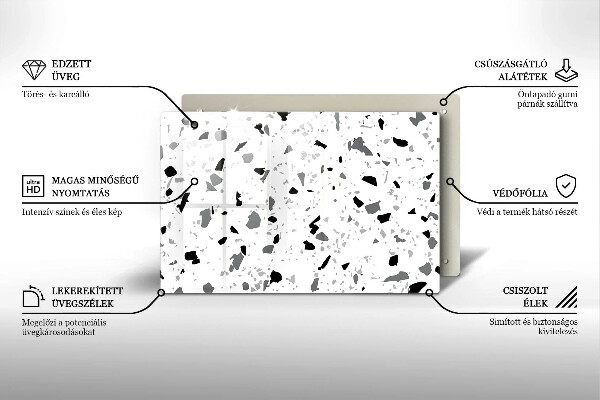 Worktop saver Decorative stone gres