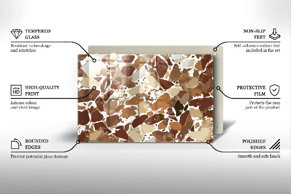 Worktop saver Decorative stone stains