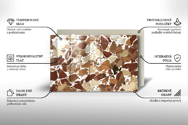 Worktop saver Decorative stone stains