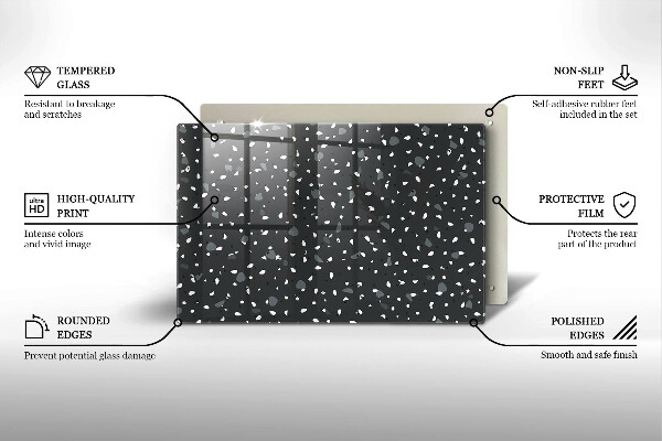 Worktop saver Decorative stone