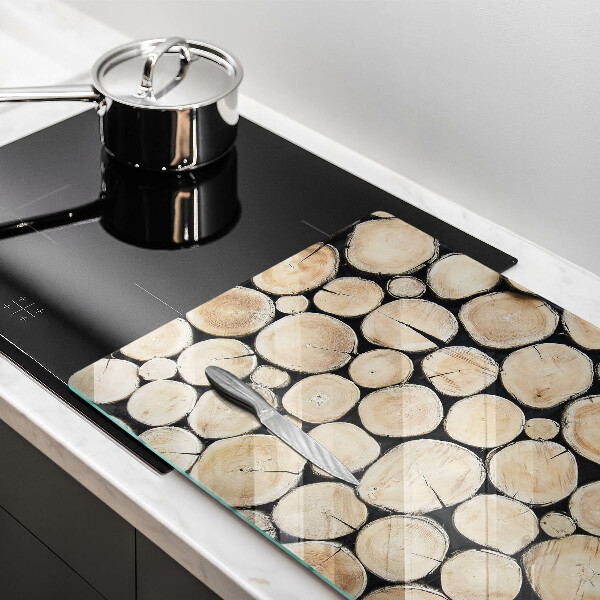 Worktop saver Wood trunks of the tree