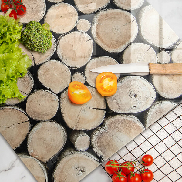 Worktop saver Wood trunks of the tree