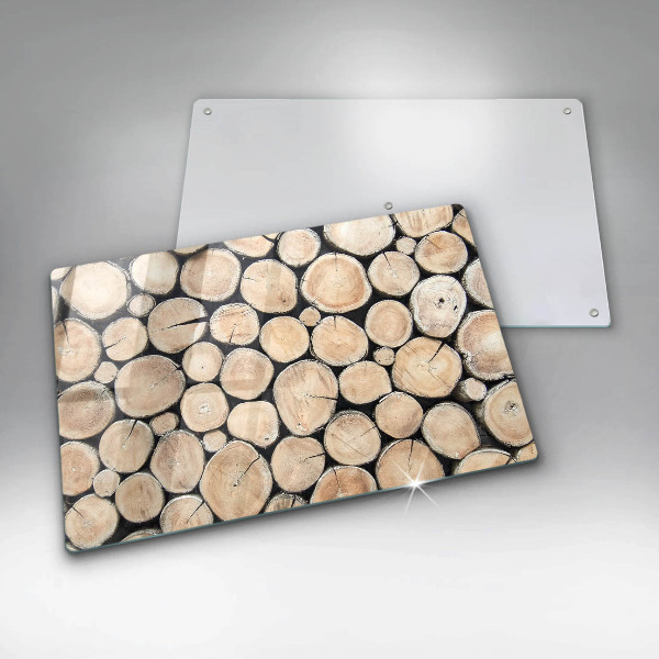 Worktop saver Wood trunks of the tree