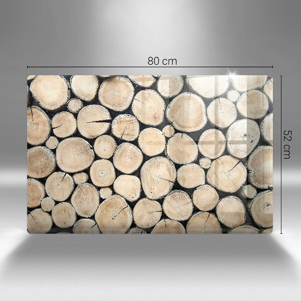 Worktop saver Wood trunks of the tree