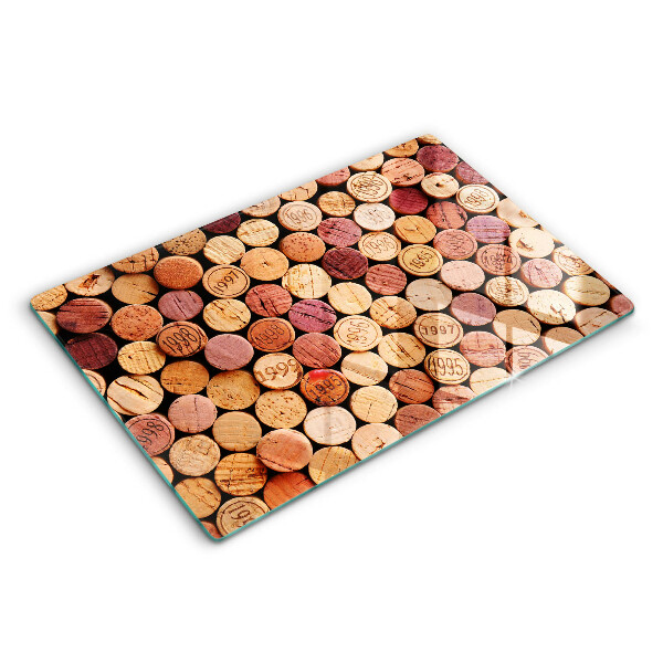 Worktop saver Wine corks pattern