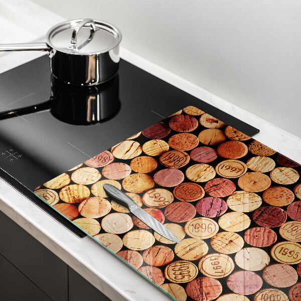Worktop saver Wine corks pattern