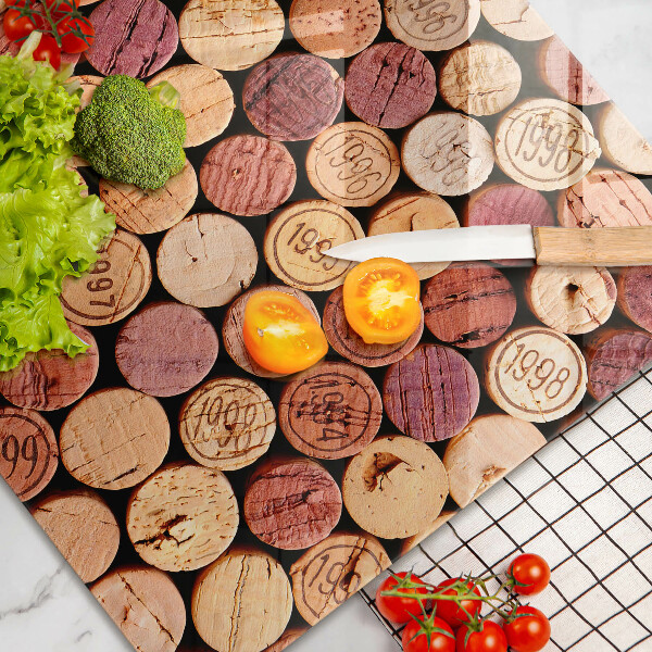 Worktop saver Wine corks pattern