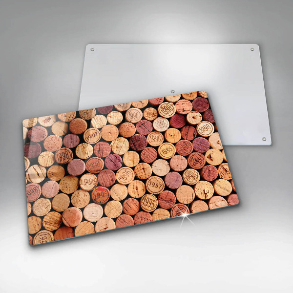 Worktop saver Wine corks pattern