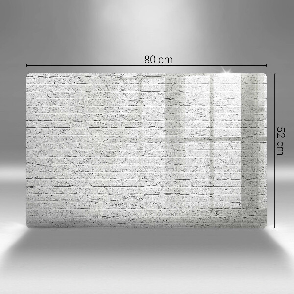 Induction hob cover Brick wall