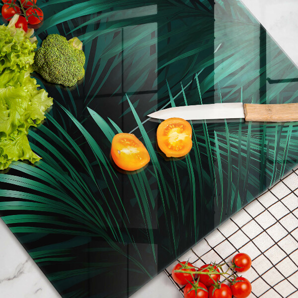 Worktop saver Wild jungle leaves