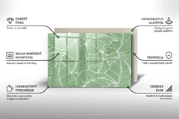 Worktop saver Linear leaves