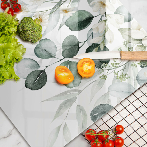 Worktop saver Watercolor plants