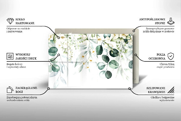 Worktop saver Watercolor plants