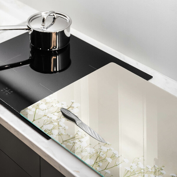 Induction hob protector Boho flowers