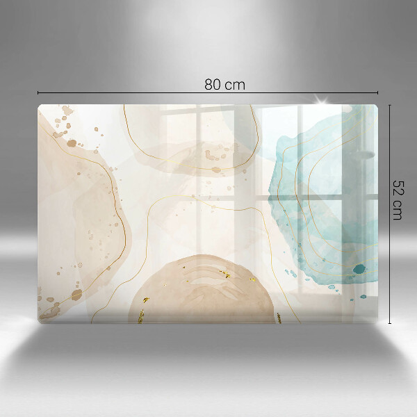 Induction hob protector Bright boho shapes