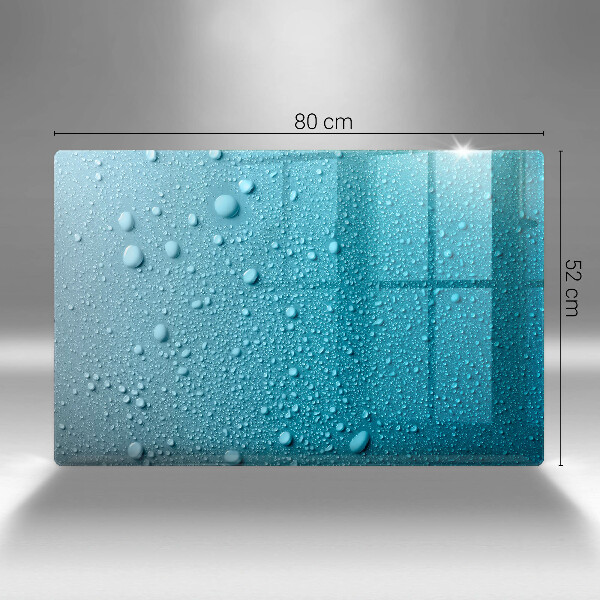 Induction hob protector Drops of water