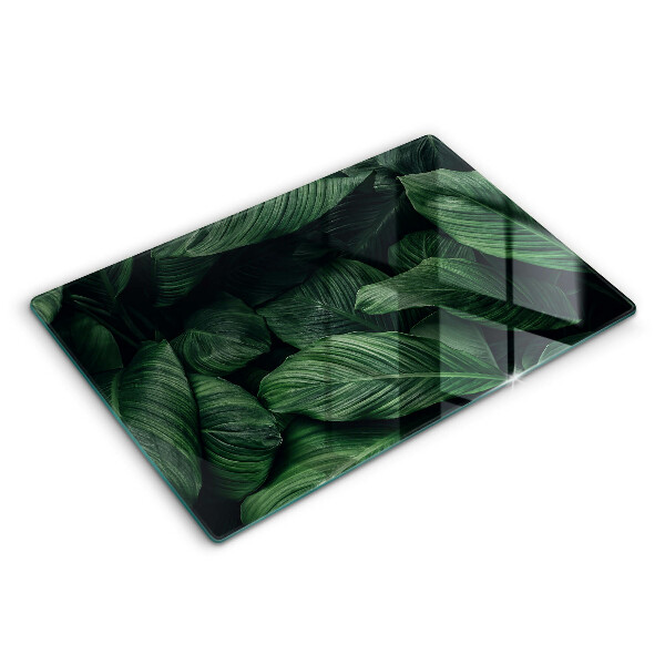 Worktop saver Dark leaves