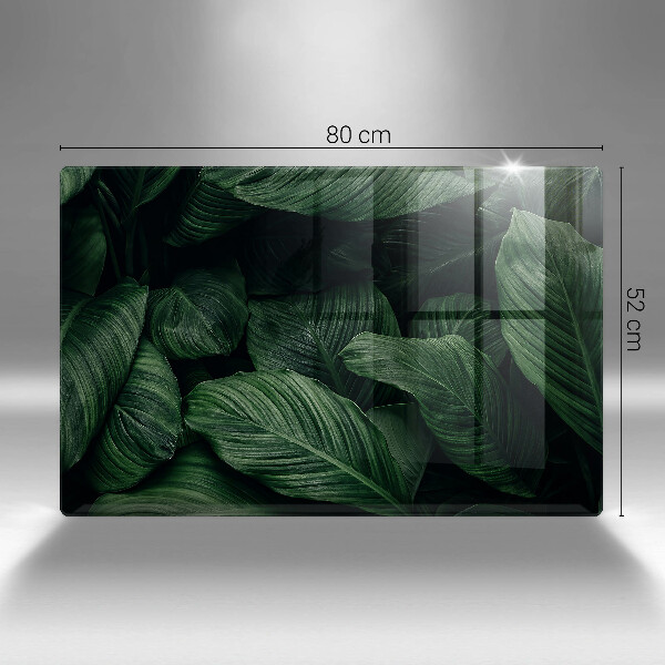 Worktop saver Dark leaves