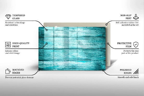 Worktop saver Vintage wooden boards