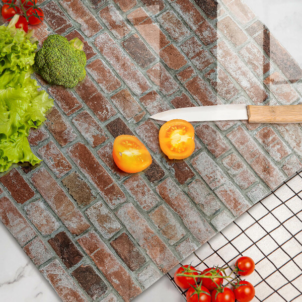 Worktop saver Old bricks wall