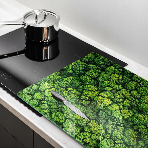 Induction hob protector Nature - moss plant