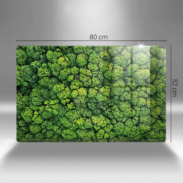 Induction hob protector Nature - moss plant