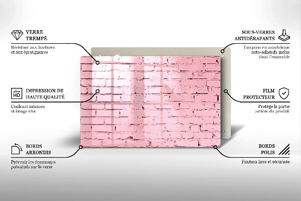 Worktop saver Pastel wall bricks