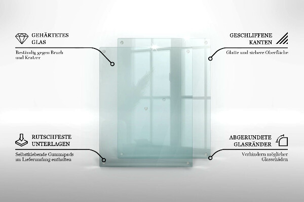 Transparent induction hob protector 2x16x20 in